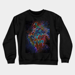 Space Art in the Galaxy Crewneck Sweatshirt